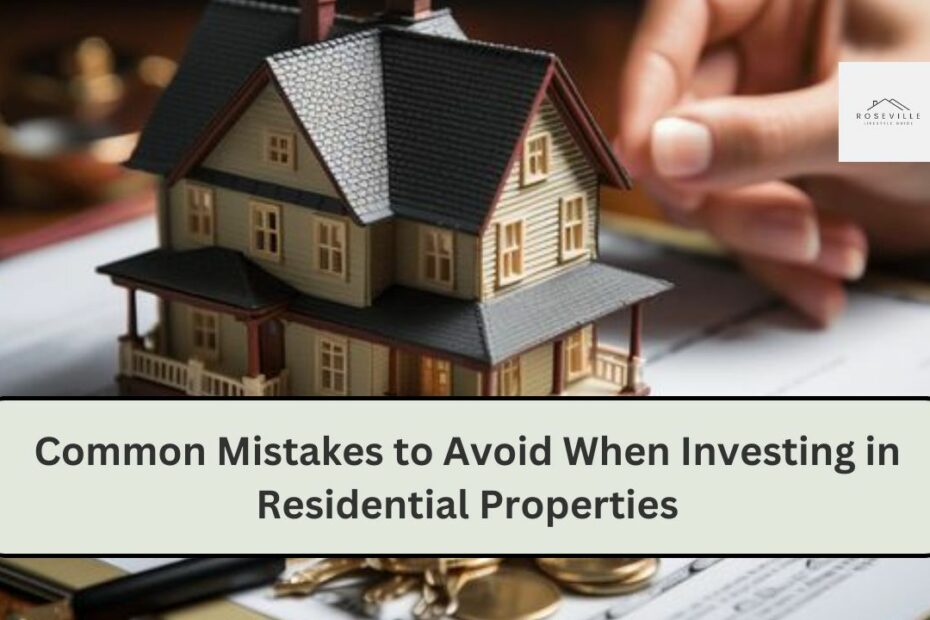 Common Mistakes to Avoid When Investing in Residential Properties